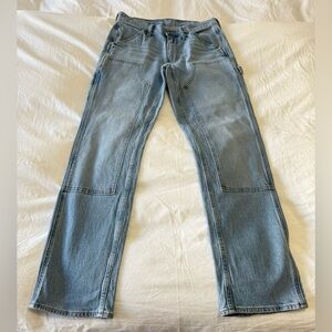 Old Navy | Men’s 30x31.5” | Painters Jeans Double Knee | Grunge Straight Leg